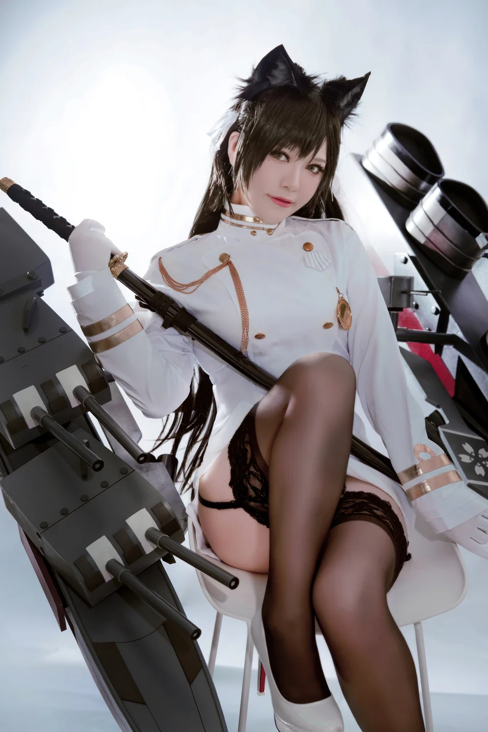 半半子 - No.098 碧蓝航线 爱宕 [45P-338MB] tg@simisebaisi 【丝足阁】007.webp